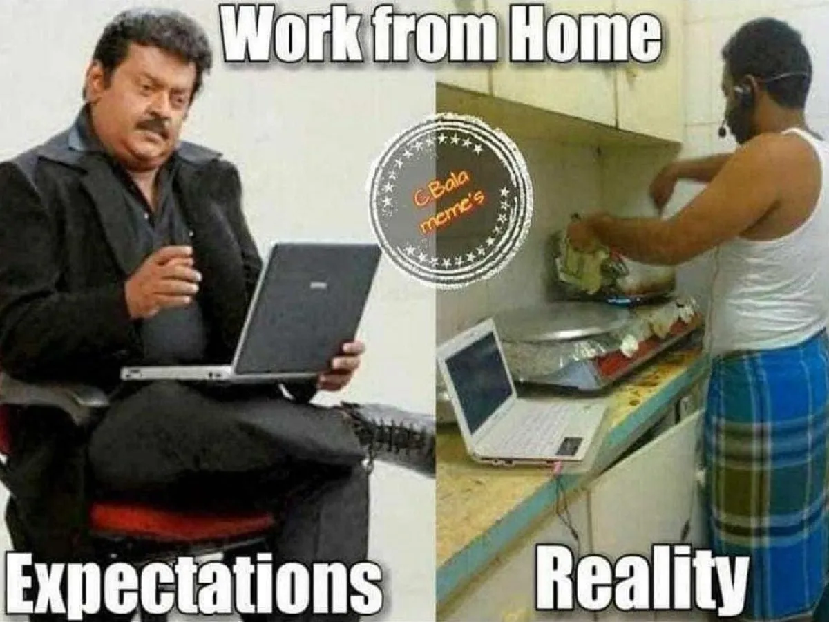Giggle Memes - Work 
 For Home - Office Memes
